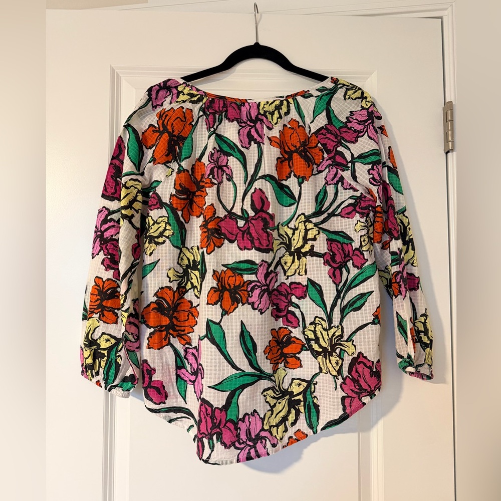 Roller Rabbit Floral Blouse – Size Small (NWT) - Picture 5 of 9